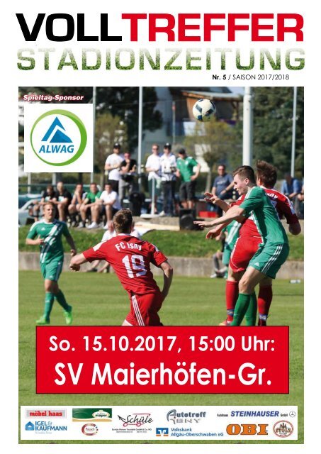 5. Ausgabe Stadionzeitung 2017/18