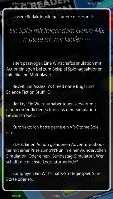 Inoffizielles PlayStation eMagazin KRYSCHEN #033