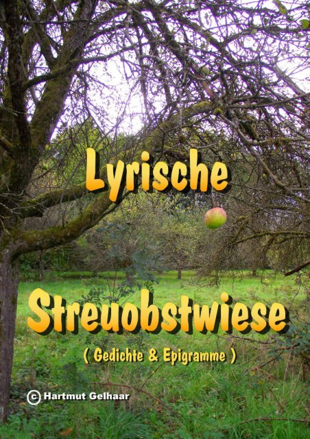 Lyrische Streuobstwiese