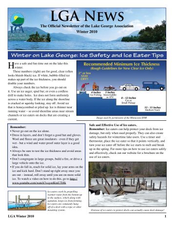 LGA News - Lake George Association