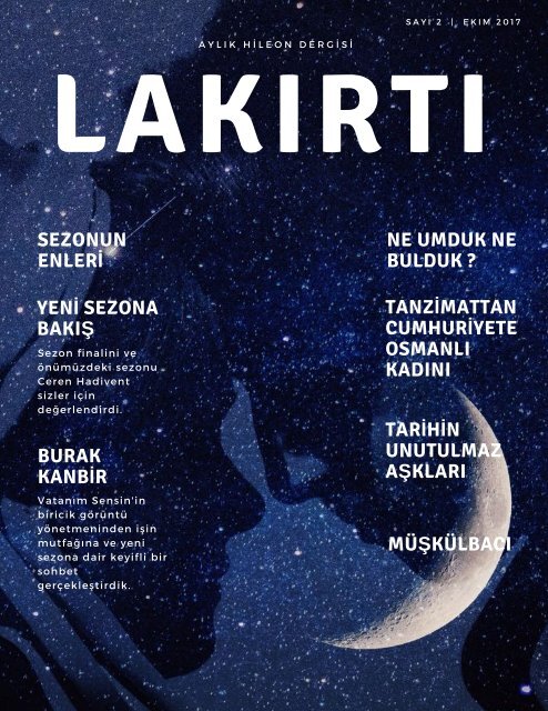 Lakırtı Ekim 2017