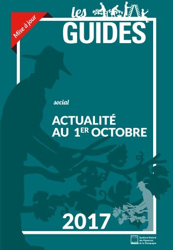 Les Guides du SGV - Actualité sociale octobre 2017