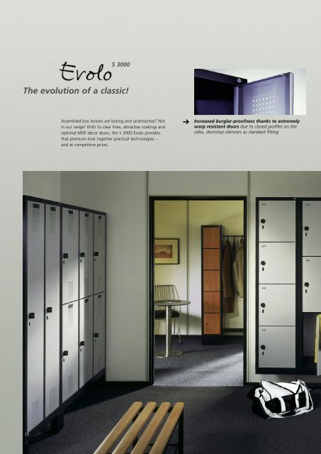 the “vandal-proof” assembled box lockers - Modern Office Systems