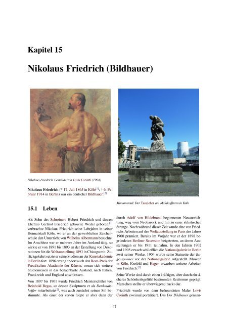 Bildhauer der Homepage