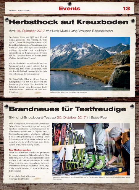 Allalin News Nr. 16/2017