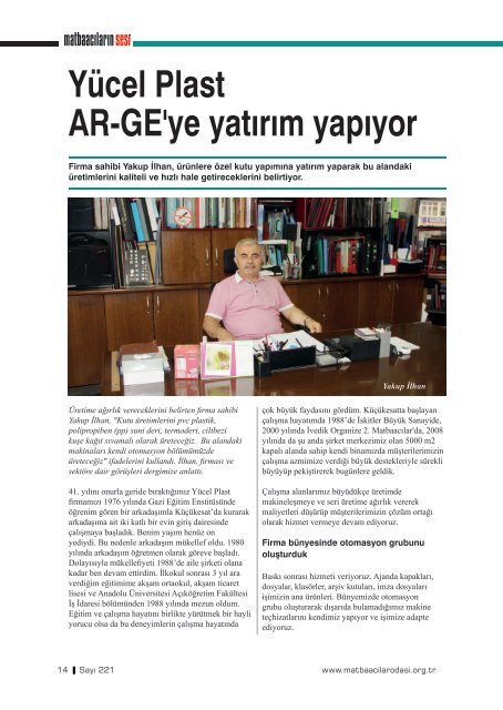 Matbaacıların Sesi Dergisi 221. Sayı