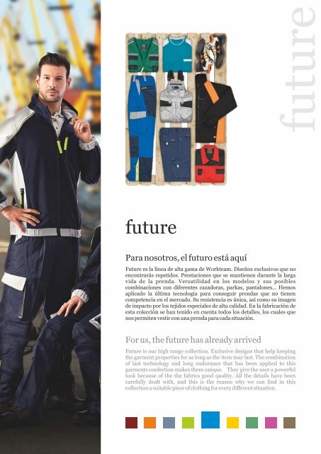 Catálogo de ropa laboral Future