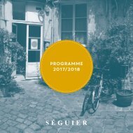 Programme hiver 2017 - printemps 2018