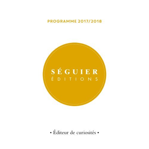 Programme hiver 2017 - printemps 2018