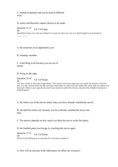 C13 Exam 1 with Answers (Ashworth College)