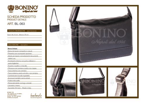 CATALOGO BONINO 2017.