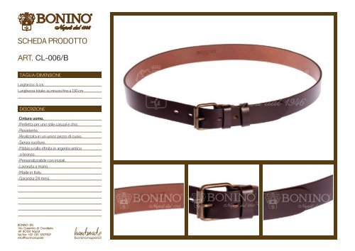 CATALOGO BONINO 2017.