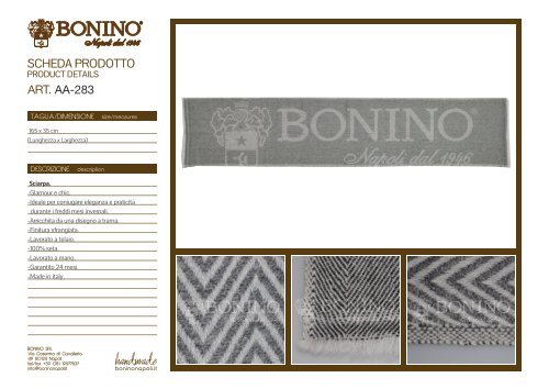 CATALOGO BONINO 2017.