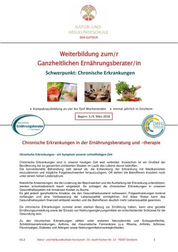 Ganzheitliche Ernährungsberatung