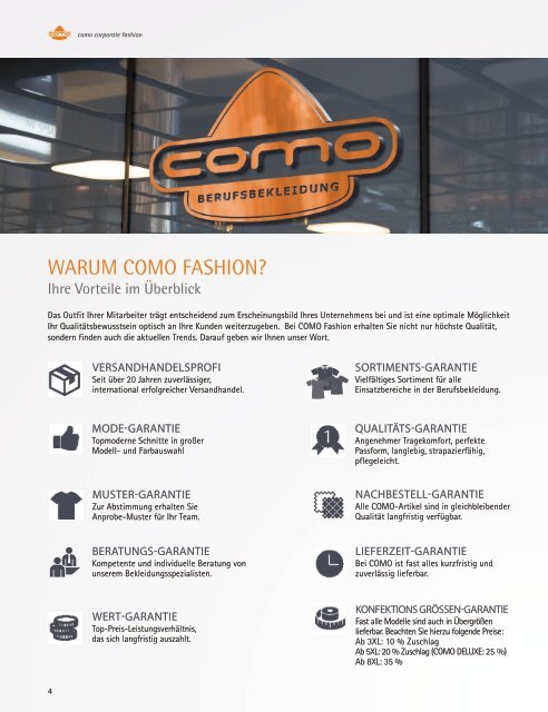 COMO Fashion Katalog 2018