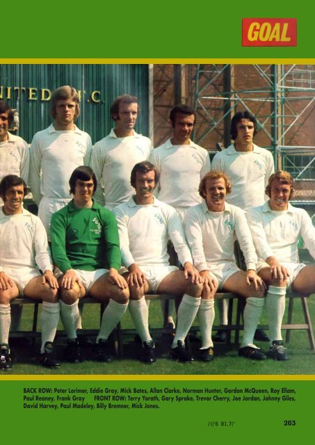 LEEDS BOOK 1963 - 1975