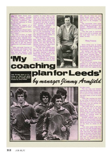 LEEDS BOOK 1963 - 1975