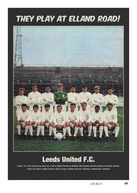 LEEDS BOOK 1963 - 1975