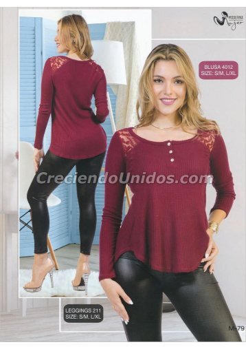 Gran diversidad de Blusas a precio de Mayoreo y en Especial