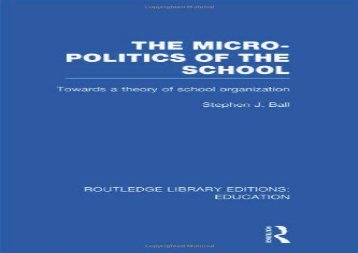 The-MicroPolitics-of-the-School-Towards-a-Theory-of-School-Organization