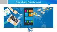 Cost of App Development