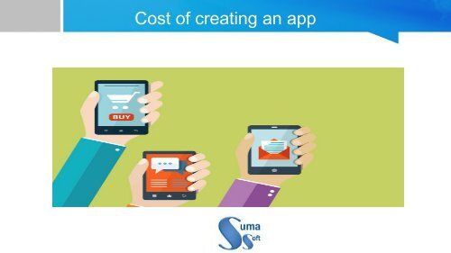 Cost of creating an app