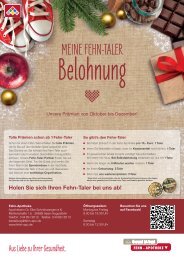 Talerflyer ab okt 2017 Weihnachten