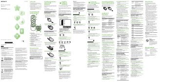 Sony RM-KZ1T - RM-KZ1T Istruzioni per l'uso Polacco