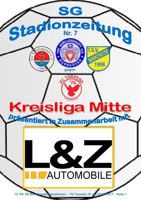 TSV  Stadionzeitung 7-2017-221017