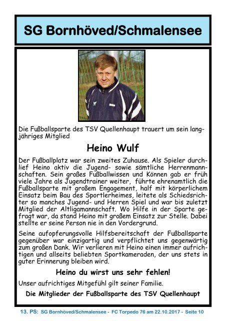 TSV  Stadionzeitung 7-2017-221017