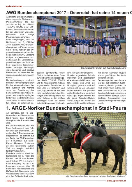 news from edt - lambach - stadl-paura November 2017