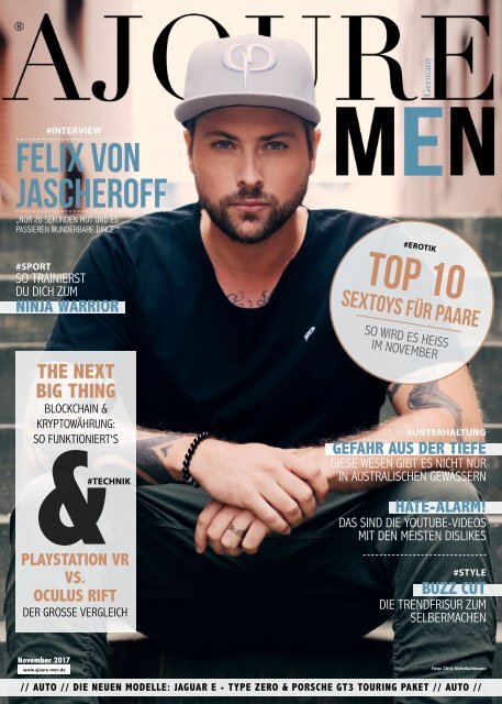 AJOURE´ Men Magazin November 2017