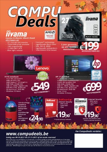 CompuDeals Herfst deals