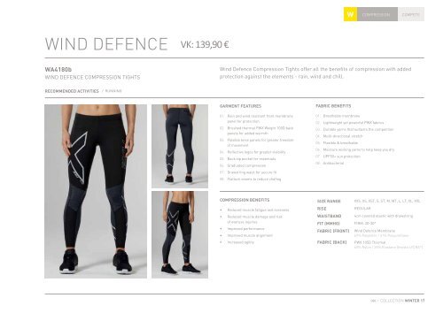 2XU WINTER 2017-2018 (Katalog)