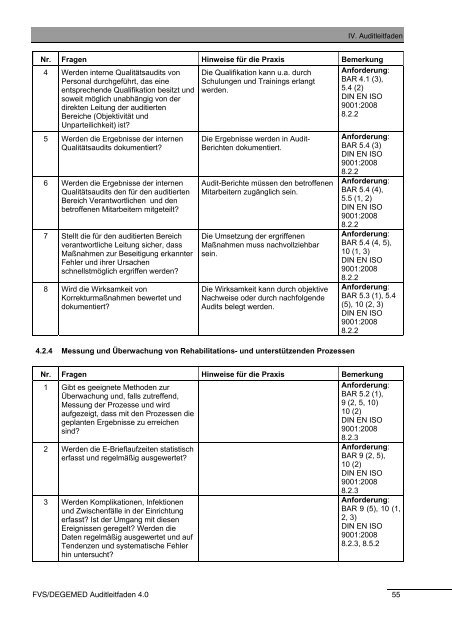 und „Psychosomatik“ nach FVS/DEGEMED beteiligen