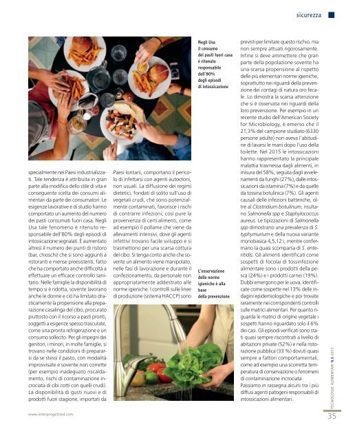 Tecnologie Alimentari 6 Settembre 2017