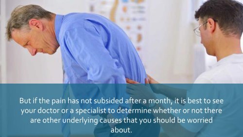 Lower Back Pain Understanding