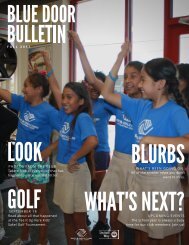 Blue Door Bulletin | Fall 2017