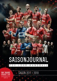 TSV Lohr Saisonjournal 2017