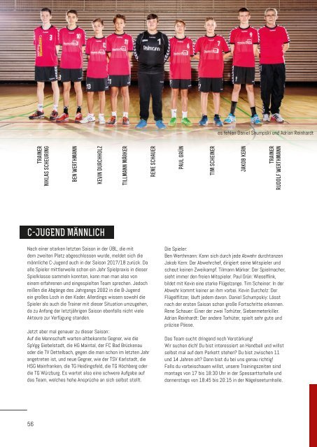 TSV Lohr Saisonjournal 2017