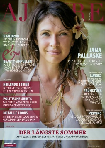 Ajoure Magazin September 2017  