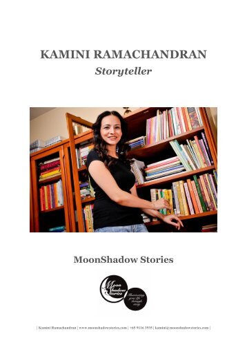 About The Storyteller - Kamini Ramachandran