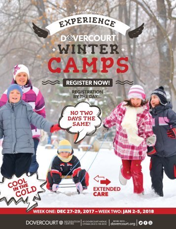 Dovercourt Holiday camps Dec. 2017