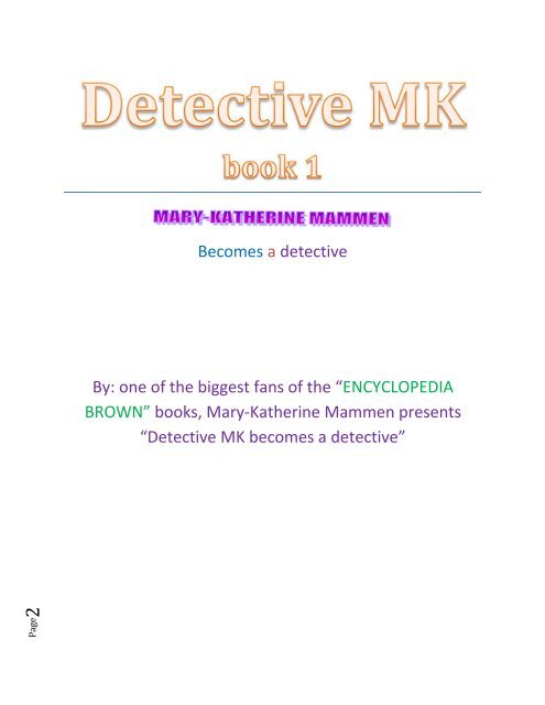 Detective MK