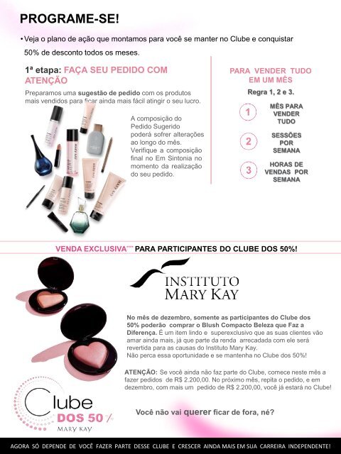 REVISTA UNIDADE PÉROLAS PINK - OUTUBRO 2017