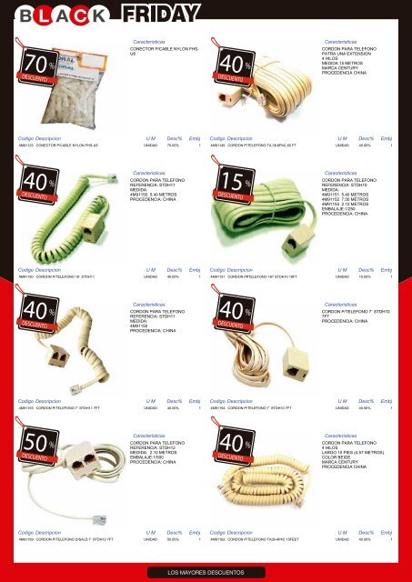 CATALOGO DE FERRETERIA BLACK FRIDAY