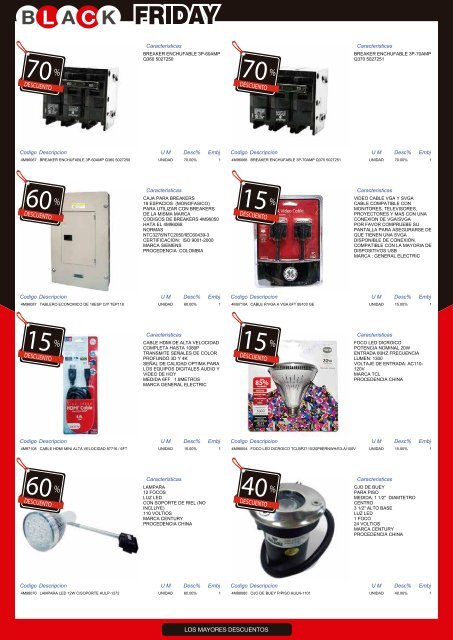 CATALOGO DE FERRETERIA BLACK FRIDAY