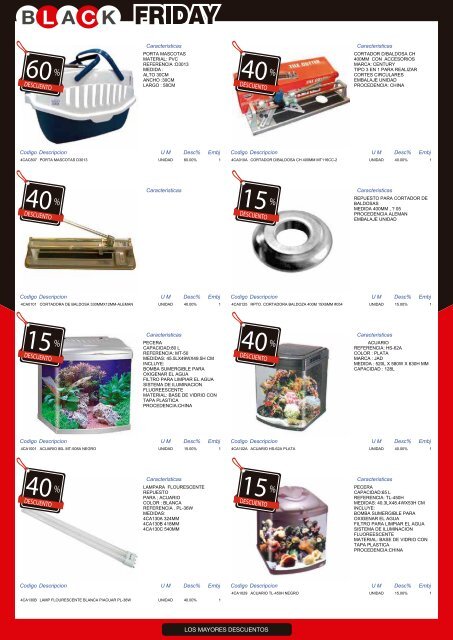 CATALOGO DE FERRETERIA BLACK FRIDAY