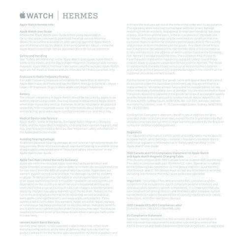apple watch hermès série 3