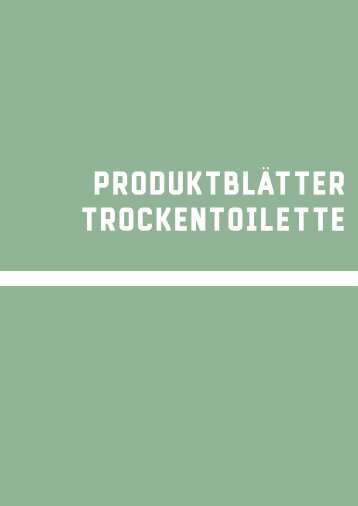 Produktblätter Kazuba